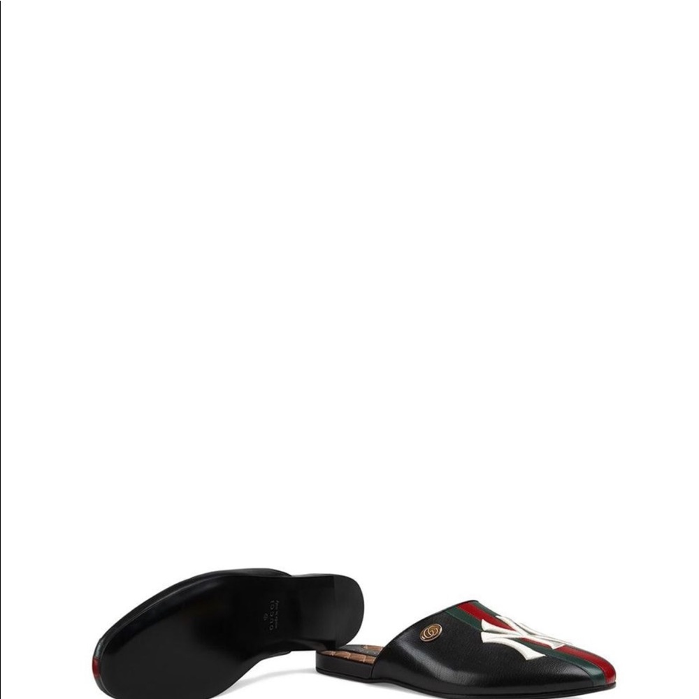 Gucci leather NY slippers - Picture 4 of 4